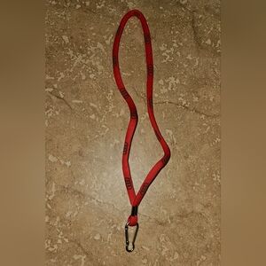 New Red Audi lanyard with clip